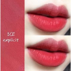 [KTD] Son Kem 3CE Soft Lip Lacquer 6g #Explicit