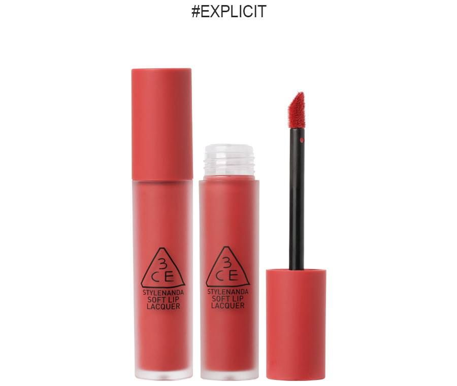 [KTD] Son Kem 3CE Soft Lip Lacquer 6g #Explicit