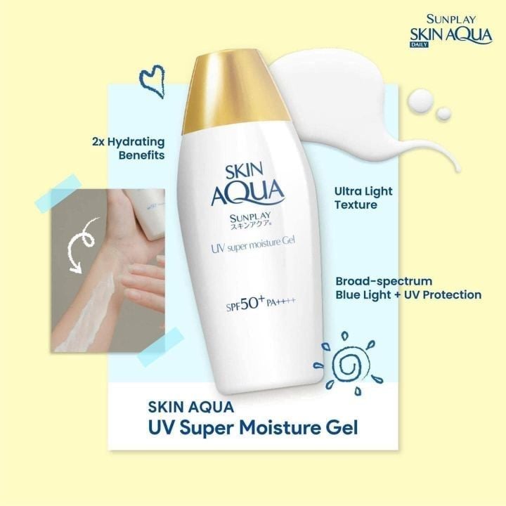 Kem Chống Nắng Skin Aqua UV Super Moisture Gel (110g)