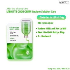 Mặt Nạ Labiotte Code Derm Sheet Mask #Calming