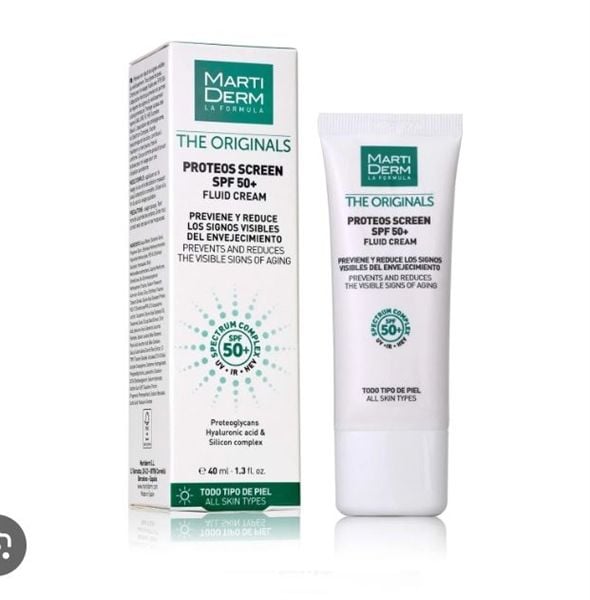 Kem Chống Nắng MARTIDERM Proteos Screen SPF 50+ Fluid 40ml Cty T-Cell ( ko tđ)