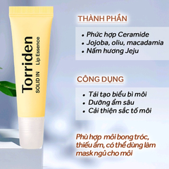 Dưỡng Môi Torriden Solid In Ceramide Lip Essence 11ml