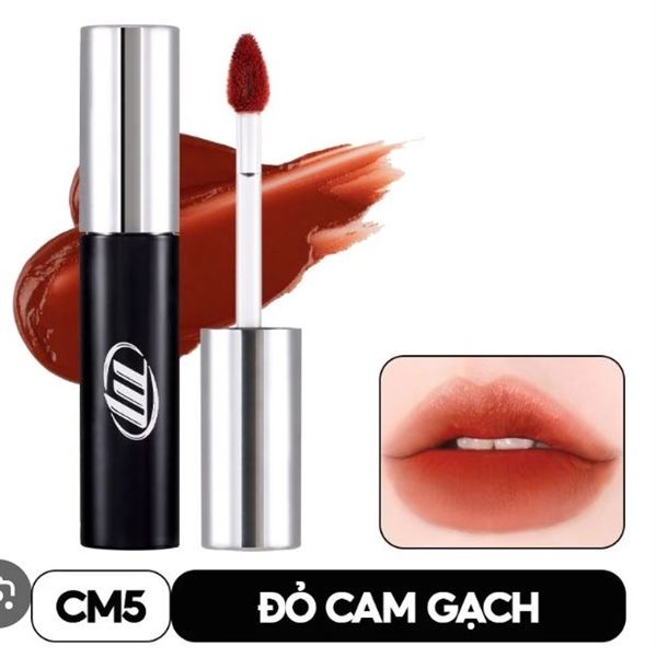 Son Kem Lì Merzy Cyber Mellow Tint #CM4 Tempting Red