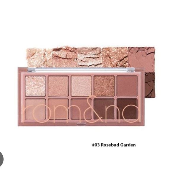 Phấn Mắt 10 Ô Rom&nd Better Than Palette #03 Rosebud Garden