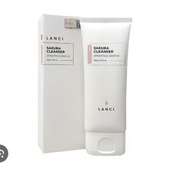 Sữa Rửa Mặt Dịu Nhẹ Lanci Sakura Cleanser Smooth & Gentle