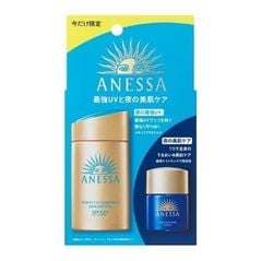 SET Kem Chống Nắng Anessa Uv Milk 60ml + Serum 12ml (Ko Tđ)