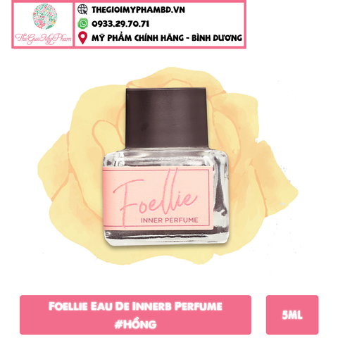 Nước hoa vùng kín Foellie Eau De Innerb Perfume 5ml #Hồng