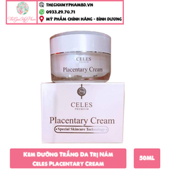 Kem Dưỡng Trắng Da Trị Nám Celes Placentary Cream 50ml (Ko tđ) Date 5/25 Sale 1.150k>835k