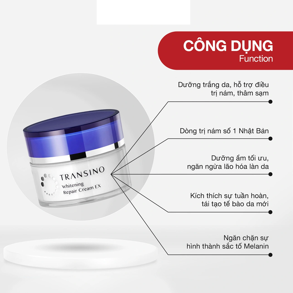 Kem Transino Whitening Repair EX 35g ( Ko tđ)