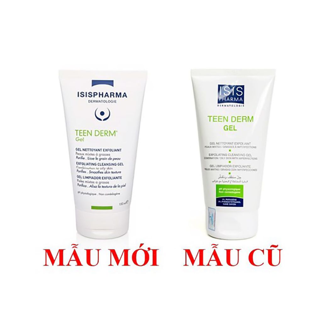 Sữa Rửa Mặt Isis Pharma TeenDerm Gel 150ml