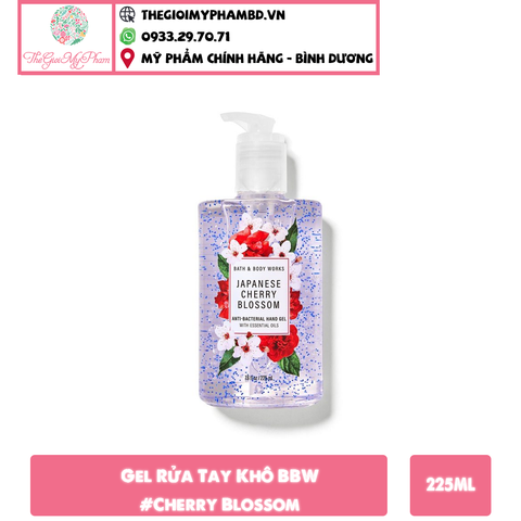 BBW - Gel Rửa Tay Khô Anti-Bacterial 225ml #Cherry Blossom