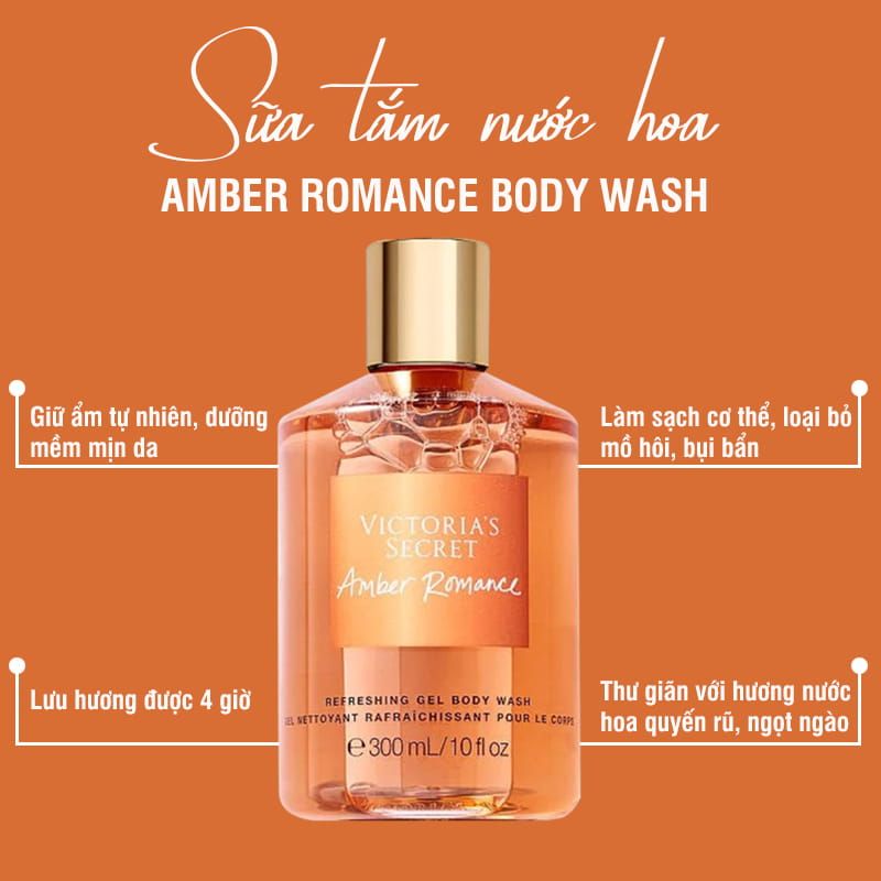 Victoria Secret - Gel Tắm Amber 300ml