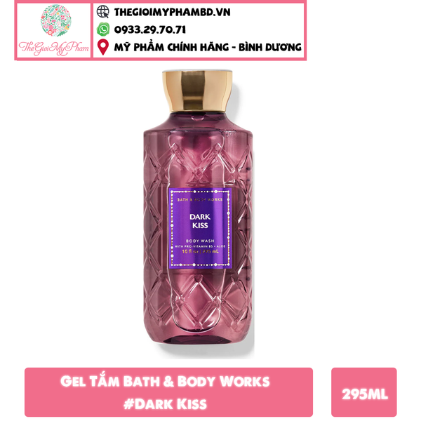 Gel Tắm Bath & Body Works #Dark Kiss 295ml