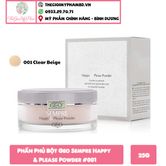 Phấn Phủ Bột Geo Sempre Happy & Please Powder 25gr #1