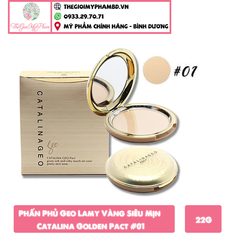 Phấn Phủ Geo Lamy Catalina Golden Pact #1