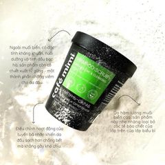 Gội Tẩy Tế Bào Chết Da Đầu CAFE MIMI Shampoo Scrub 300g #Xanh Lá