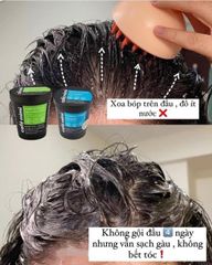 Gội Tẩy Tế Bào Chết Da Đầu CAFE MIMI Shampoo Scrub 300g #Xanh Lá