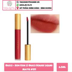 Gucci - Son Kem Lì Gucci Rouge Liquid Matte #311 (Ko Tđ)