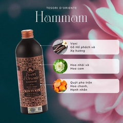 Sữa Tắm Hương Nước Hoa Tesori D’Oriente 500ml #HAMMAM (Tinh Dầu Argan)