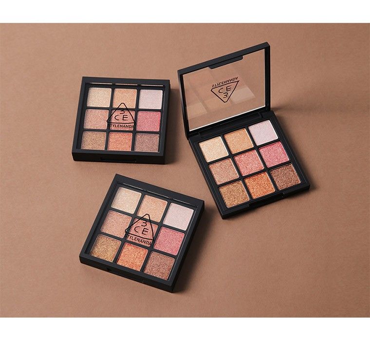 Bảng Phấn Mắt 9 Màu Dạng Nhũ 3CE Multi Eye Color Palette #All Nighter -ko tđ