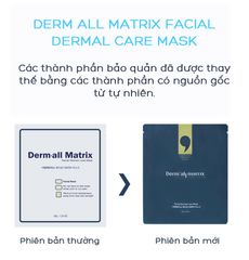 Mặt Nạ Derm All Matrix Facial Dermal Care Mask (Mẫu Mới)