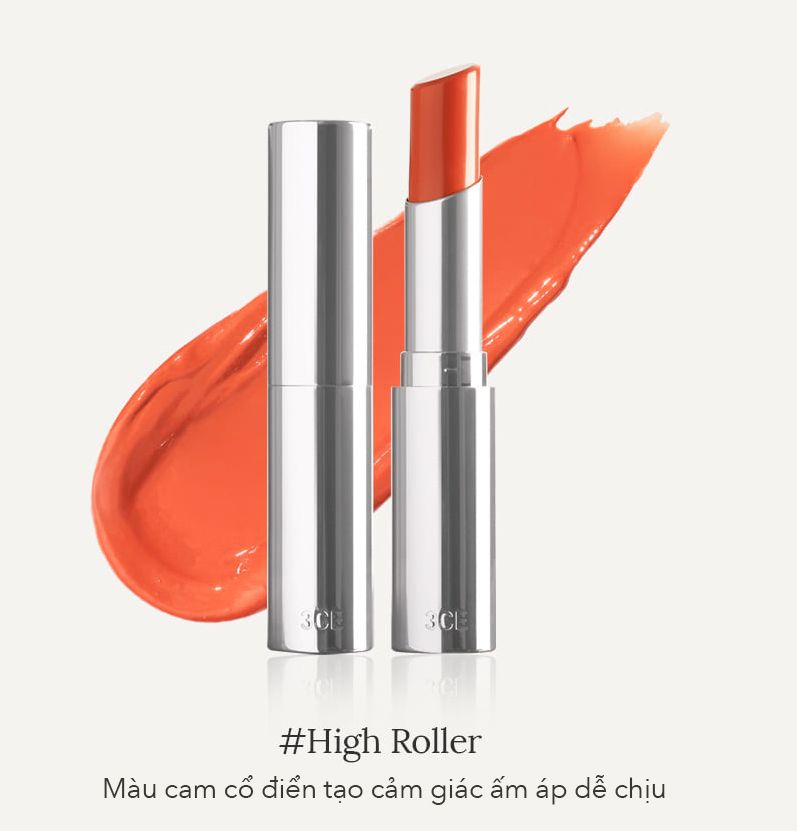 3CE - 3CE Glow Lip Color #High Roller
