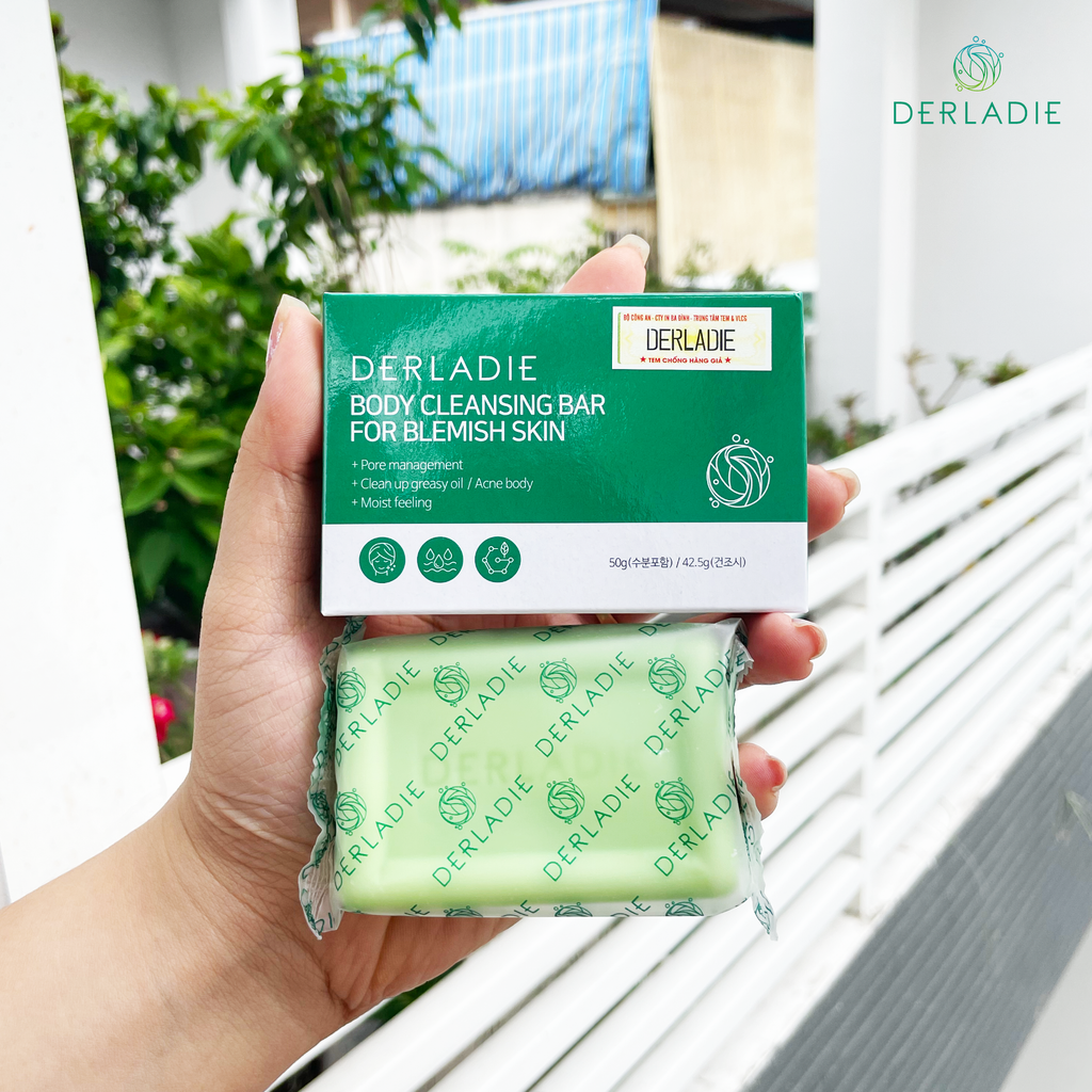 Derladie - Xà Phòng Giảm Mụn Cơ Thể Derladie Bar For Blemish 50g