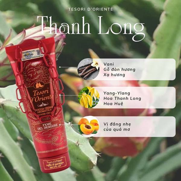 Tesori - Tắm Hương Nước Hoa 250ml #Dragon Flower