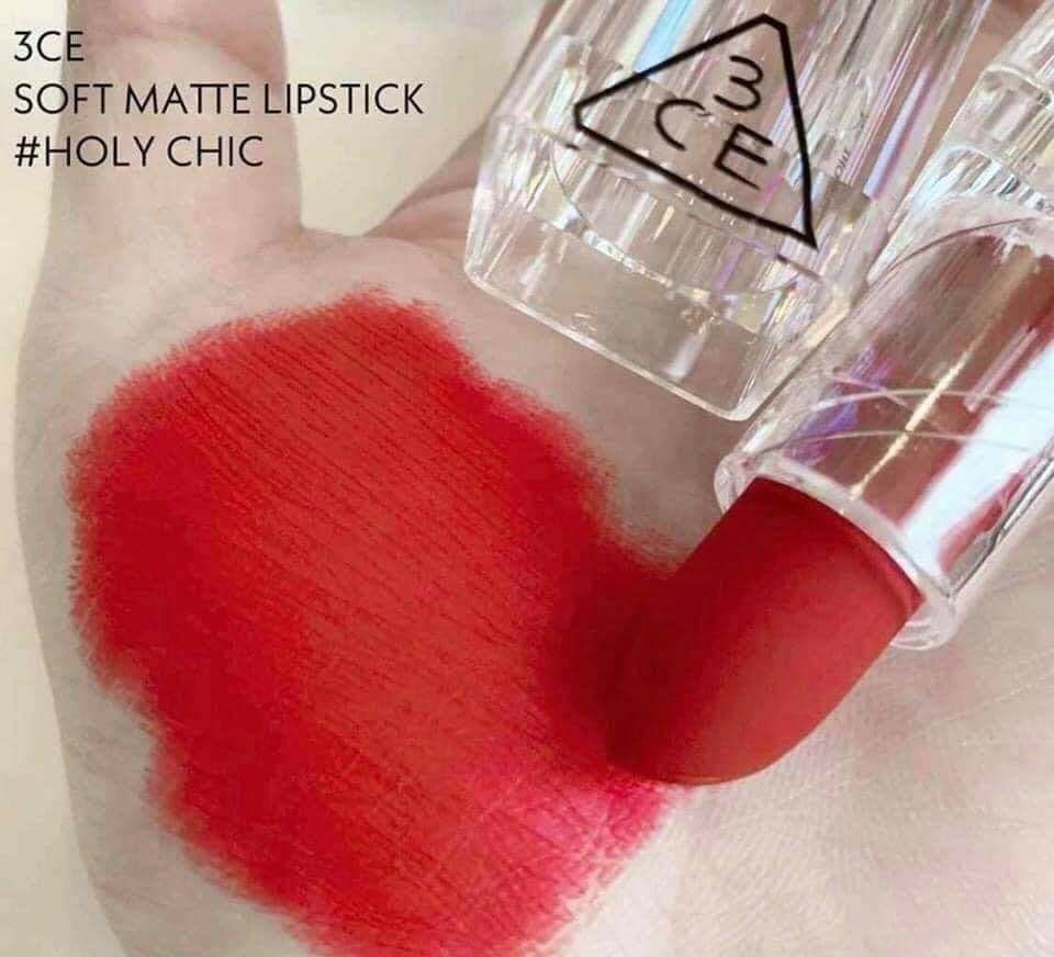 3CE - Soft Matte Lipstick #Holy Chic