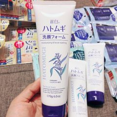 Sữa Rửa Mặt Hatomugi Cleansing Foam 170g (Size lớn mới)