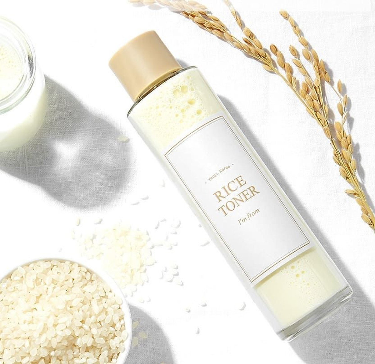 I'm From Rice Toner 150mlNước Hoa Hồng Dưỡng Trắng, Giúp Da Săn Chắc Chiết Xuất Từ Gạo I'm From – Thế Giới Mỹ Phẩm Bình Dương