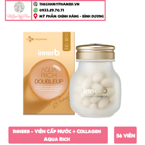 Innerb - Viên Cấp Nước + Collagen Aqua Rich 56 Viên