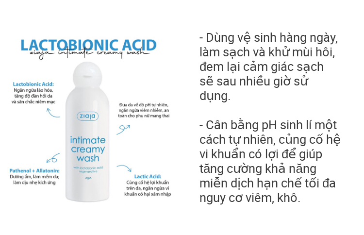 Dung dịch vệ sinh Intima 200ml #Creamy Wash