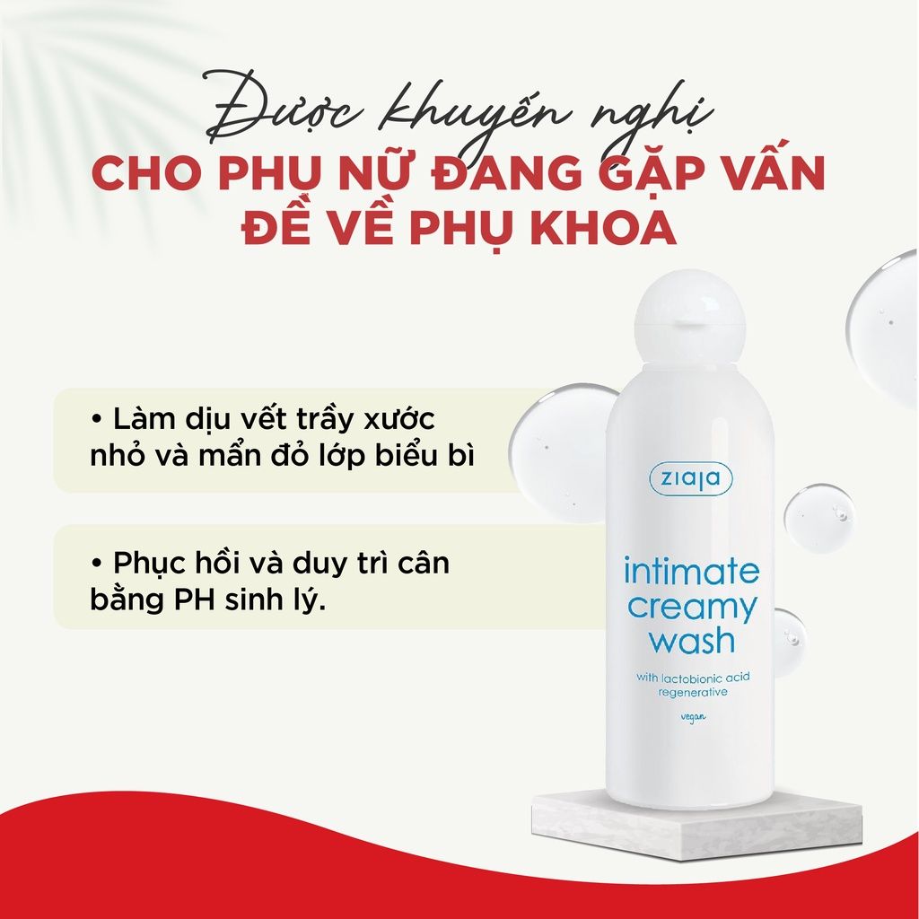 Dung dịch vệ sinh Intima 200ml #Creamy Wash