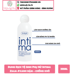 Dung dịch vệ sinh Intima 200ml #Xanh Đậm