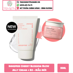 Kem Dưỡng Sáng Da Innisfree Cherry Blossom Glow Jelly Cream + B3 50ml