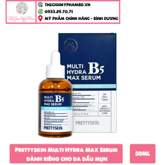 Tinh Chất Phục Hồi Cho Da Dầu PrettySkin Multi Hydra B5 Max Serum 50ml