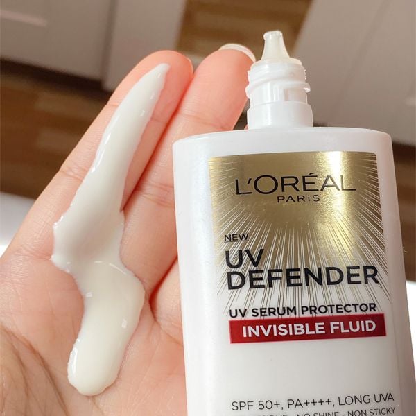 Loreal - KCN UV Defender UV Serum 50ml #Gạch Đỏ