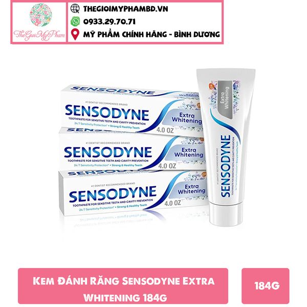 KĐR Sensodyne Extra Whitening 184g