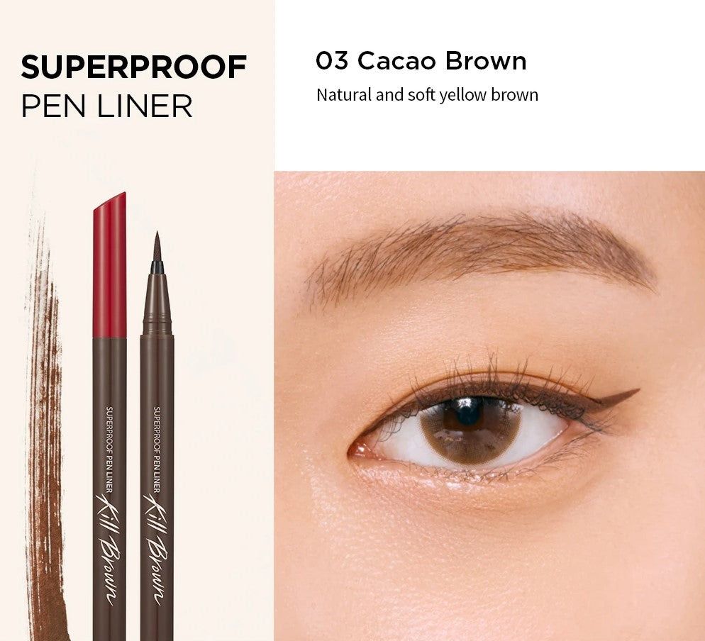 CLIO - Kẻ Mắt Nước Kill Brown #02 Brown