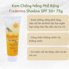 KCN Fixderma Shadow SPF50 PA +++ 75g