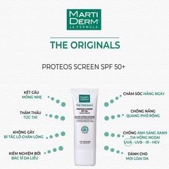 Kem Chống Nắng MARTIDERM Proteos Screen SPF 50+ Fluid 40ml (Bản cty)