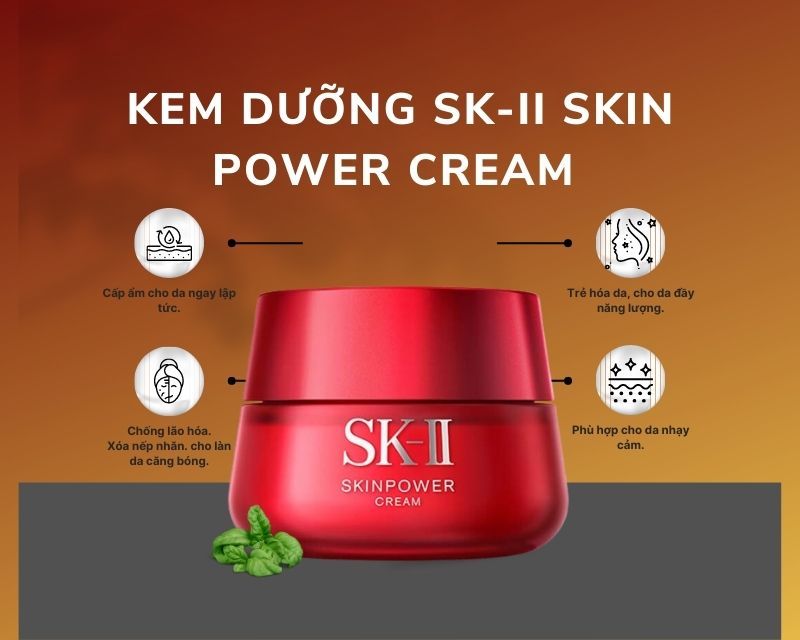 SK-II - Skin Power Cream 80g Đỏ (Ko tđ)
