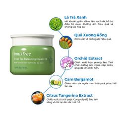 Kem Dưỡng Innisfree Green Tea Balancing Cream EX 50ml SALE 300k>168k