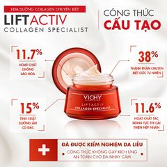 Vichy - Kem chống lão hoá Liftactiv Collagen Specialist 15ml (Ngày)