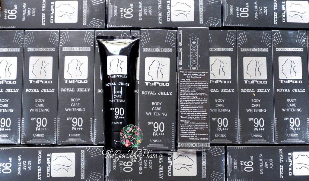 Kem Typolo Body Care Whitening SPF90 200g (Mẫu Mới Tuýp)