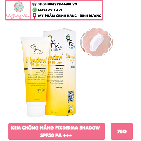 KCN Fixderma Shadow SPF50 PA +++ 75g