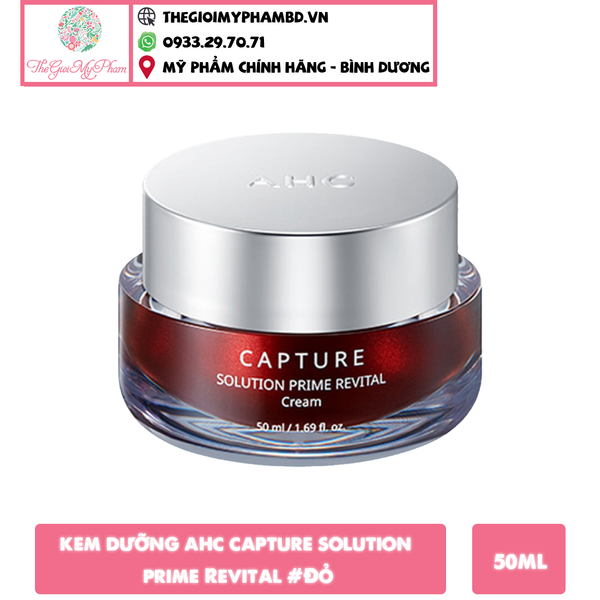 Kem AHC Capture #Revital 50ml (Đỏ)