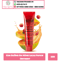 Kem đa năng Lucas' Papaw Ointment 25g