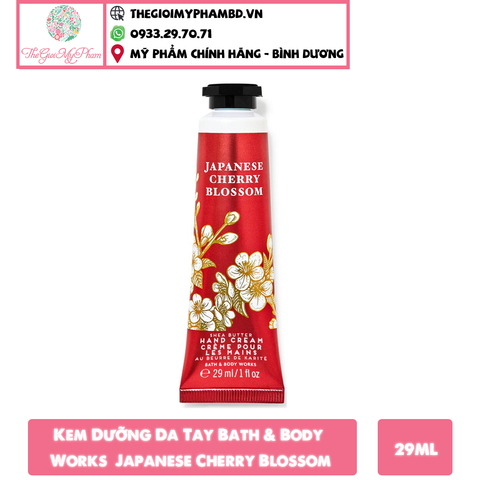 Kem Dưỡng Da Tay Bath & Body Works 29ml #Cherry Blossom